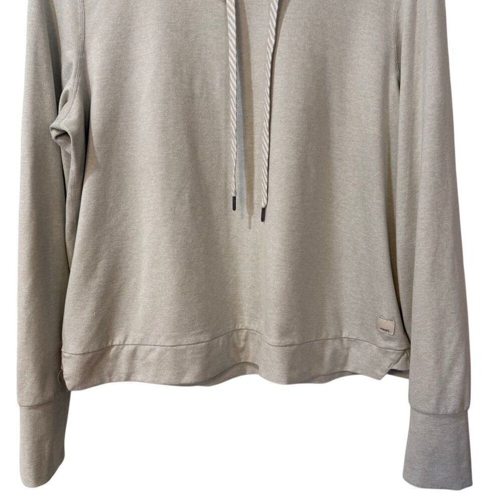 Vuori Halo Essential Hoodie Womens Light Heather Gray M Lightweight Pullover - Picture 5 of 9